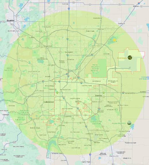 areas we service